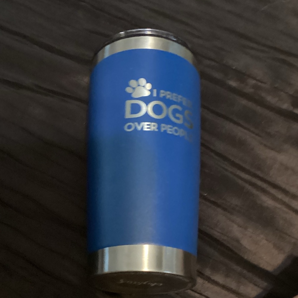 Blue Dog Lover Stainless Steel Tumbler